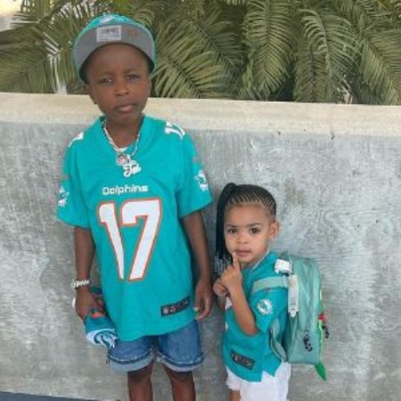 Jai Malik Wiggins Jr. with his sister Summer Miami Luellen.